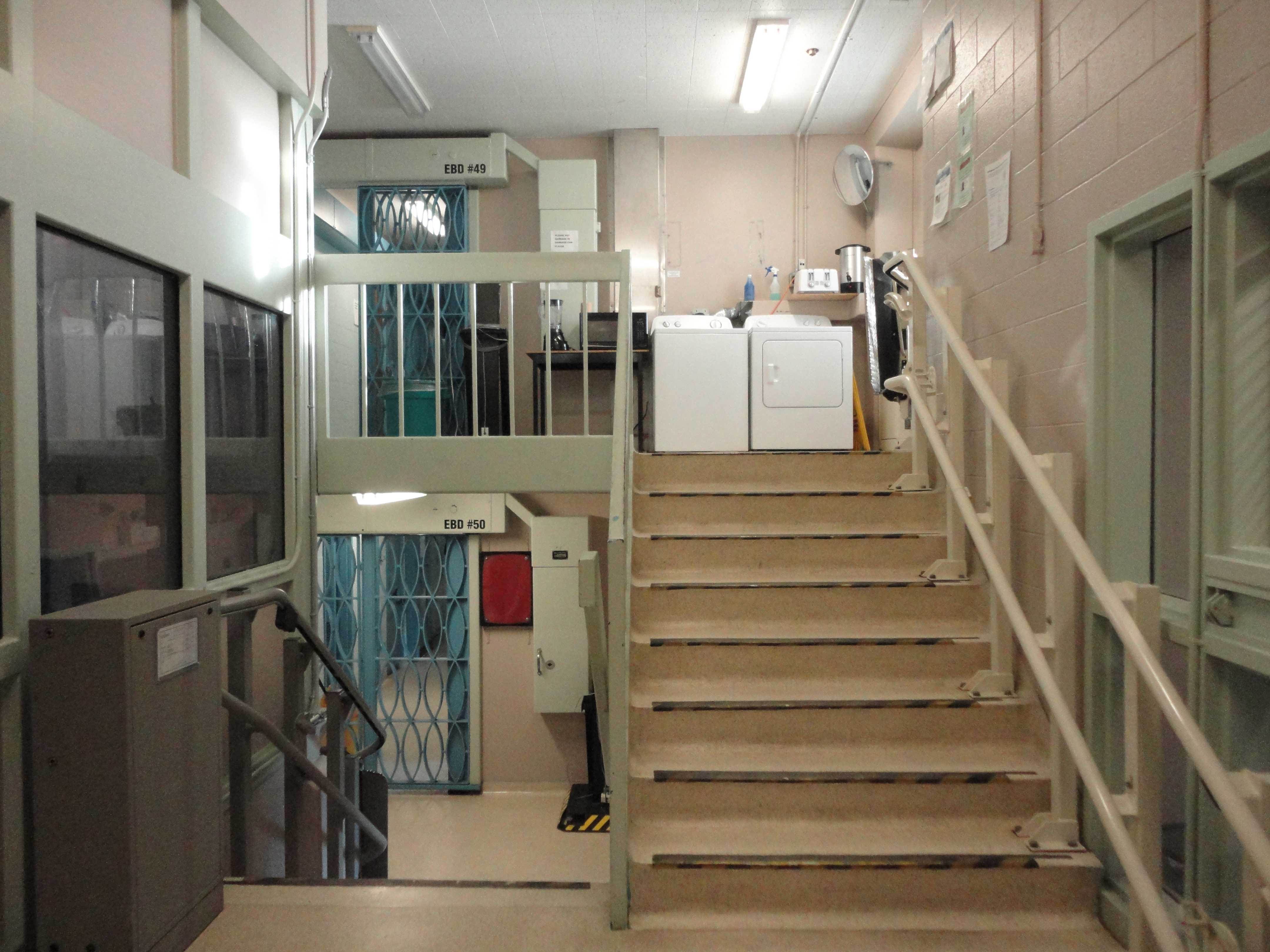 Photo of the split entrance to the Therapeutic Range at Atlantic Institution