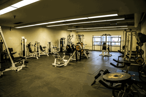 Weight room:  Collins Bay Institution Photo
