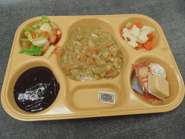 La nourriture en prison(Photo)