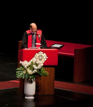 Correctional Investigator Receives Honorary Doctorate. Photo of Mr. Howard Sapers, Correctional Investigator.