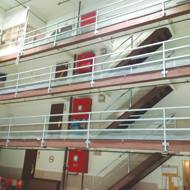 Interior of Saskatchewan Penitentiary.