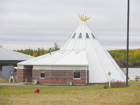 Photo of a Healing Lodge building