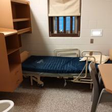Centre de soins de santé, cellule d’un détenu (2017)