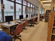 Library computers - Ordinateurs de la bibliothèque