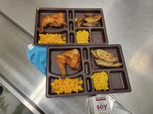Cafeteria meal - Repas de la cafétéria